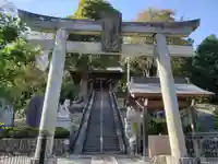 四所神社の鳥居