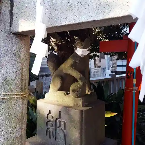 八幡神社の狛犬