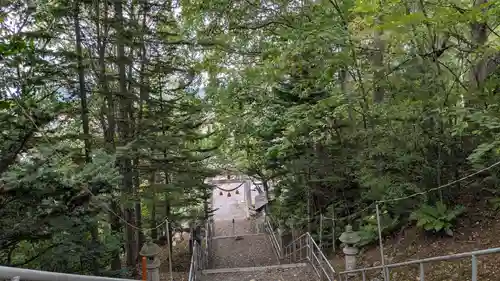 足寄神社の景色