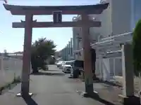折上稲荷神社の鳥居