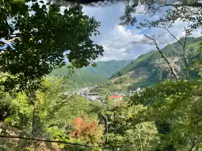 稲荷大明神の景色