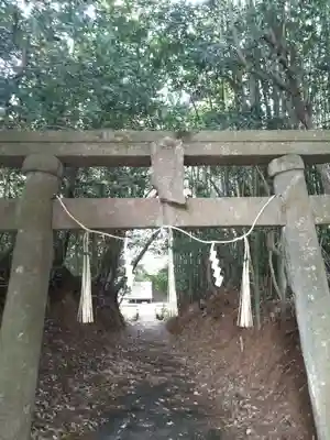 若宮八幡社の鳥居
