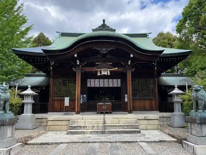 溝旗神社(肇國神社)の本殿・本堂