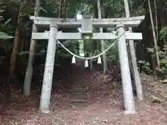 白山神社の鳥居