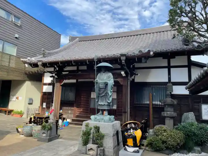 谷中西光寺の本殿・本堂