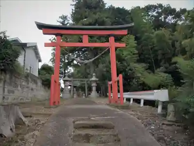 大山祗神社の鳥居