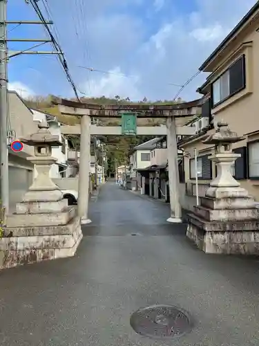 松ヶ崎大黒天 妙圓寺（妙円寺）の鳥居