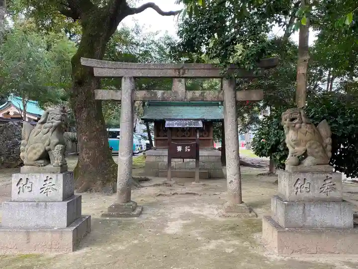 真清田神社の鳥居