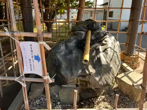 発寒神社の手水