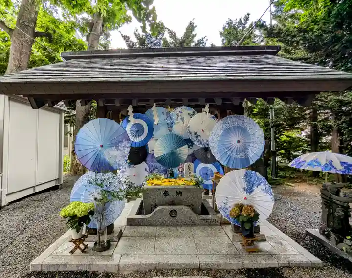 札幌諏訪神社の手水舎