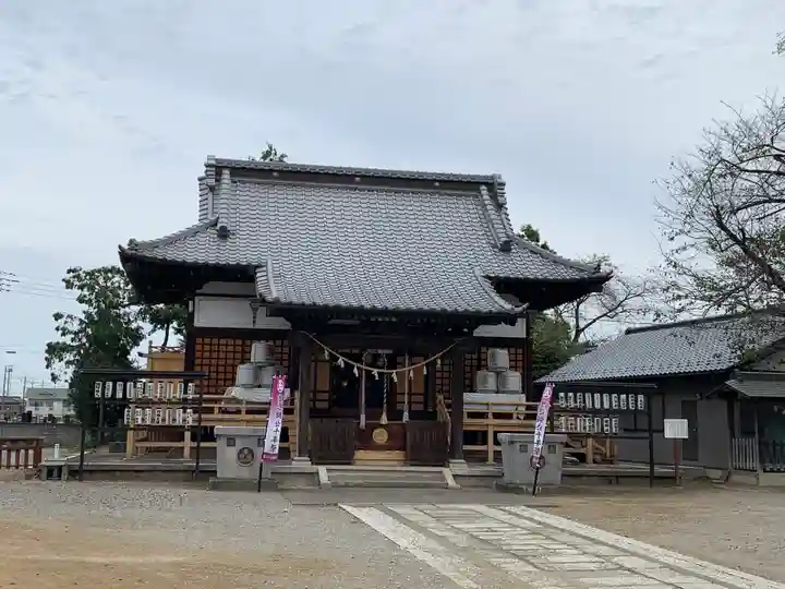 氷川八幡神社の本殿・本堂