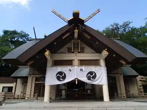 帯廣神社の本殿・本堂