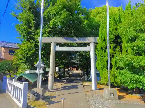 神明社の鳥居