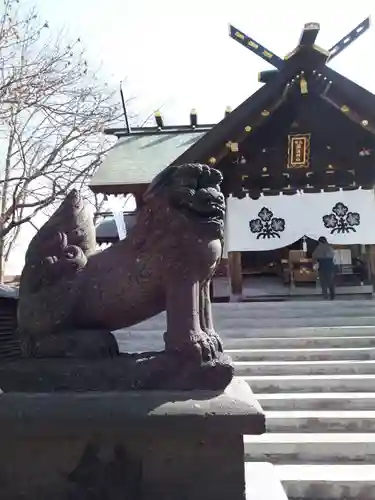 札幌諏訪神社の狛犬