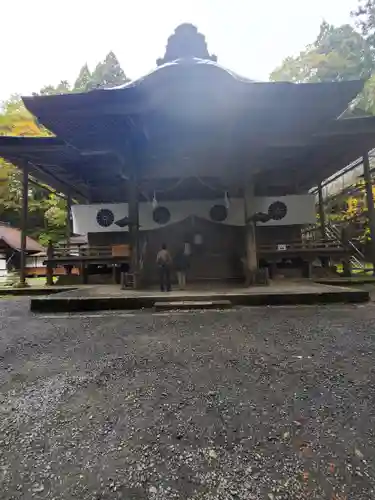 戸隠神社宝光社の本殿