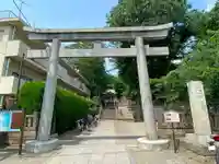北澤八幡神社の鳥居