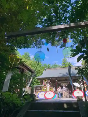 滑川神社 - 仕事と子どもの守り神(福島県)