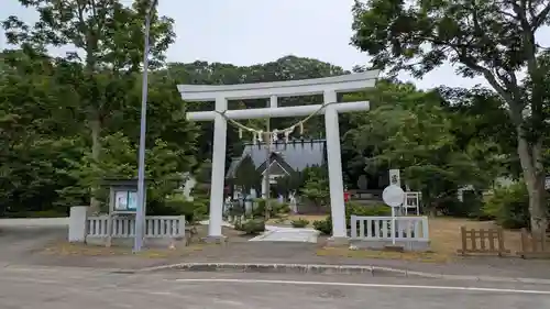 霧多布神社の鳥居