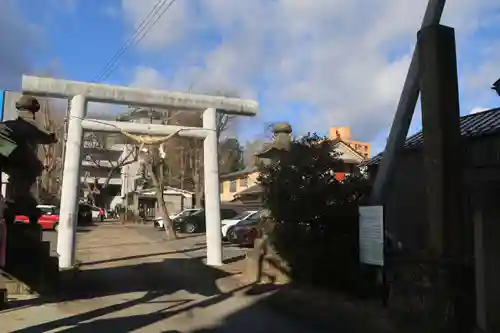 阿邪訶根神社の鳥居