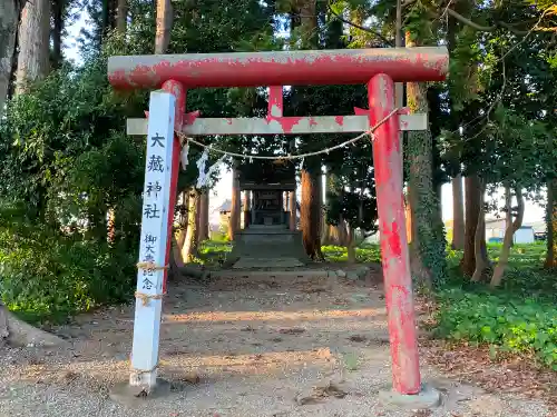 飛鳥神社の鳥居