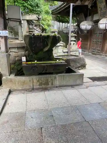 東大寺 二月堂の手水舎