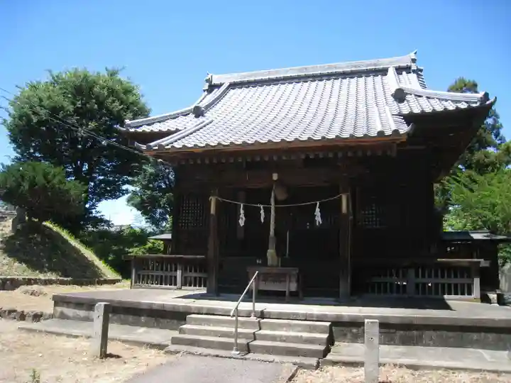 大我井神社の本殿・本堂