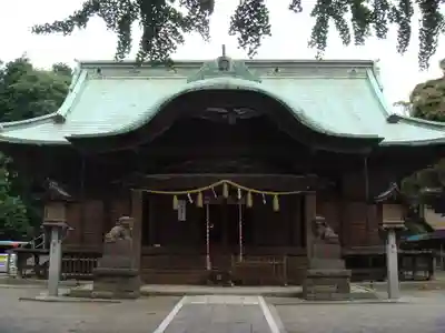 下総国三山 二宮神社の本殿・本堂