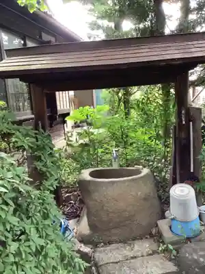 行者寺の手水舎