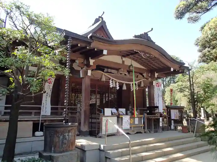鳩森八幡神社の本殿・本堂