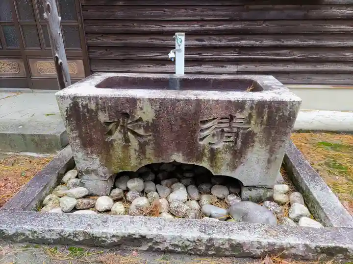 中一色神社の手水舎