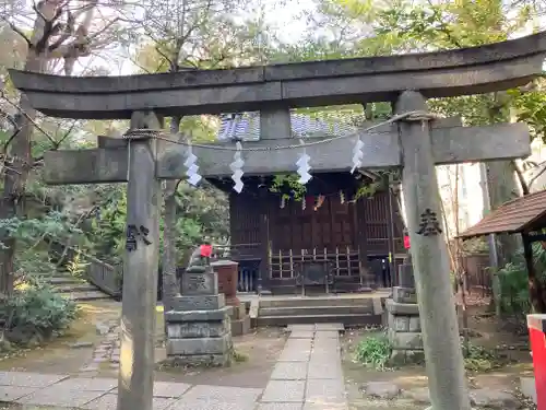 赤坂氷川神社の末社