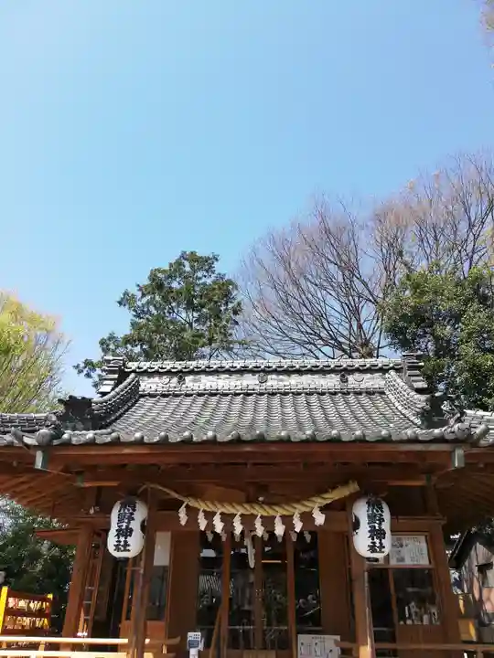 川越熊野神社の本殿・本堂