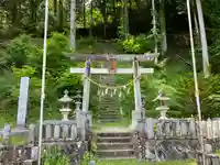 白山神社の鳥居