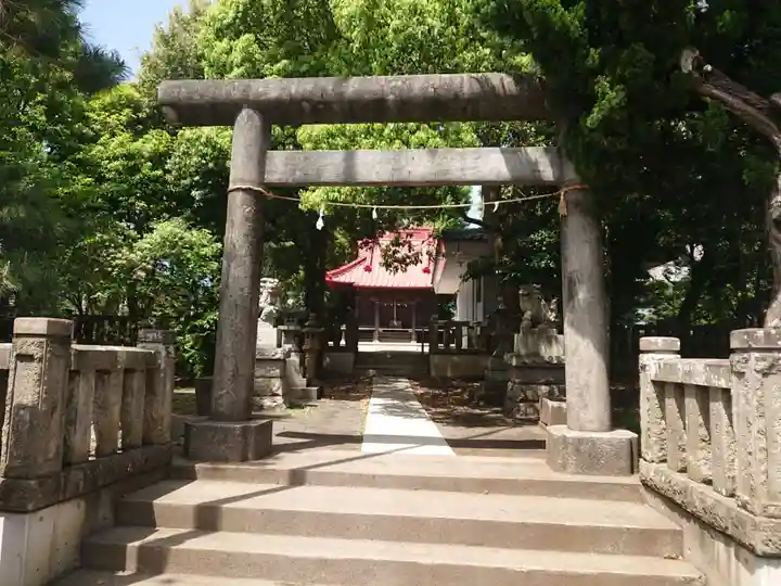 今宿神明社の鳥居