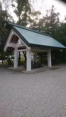 笠原神明宮の手水舎