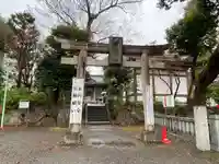 青渭神社の鳥居