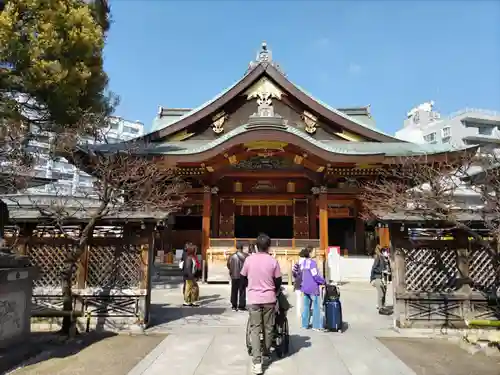 湯島天満宮の本殿・本堂