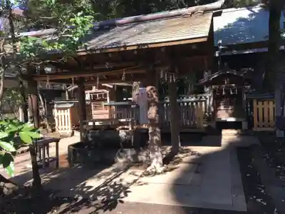 井草八幡宮の手水舎