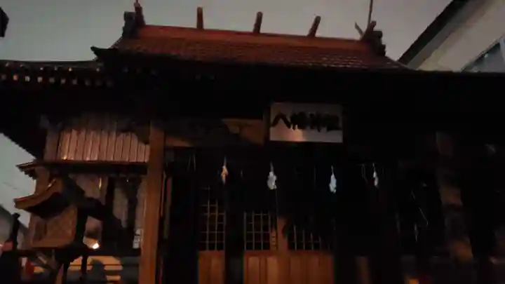 八幡神社の本殿・本堂