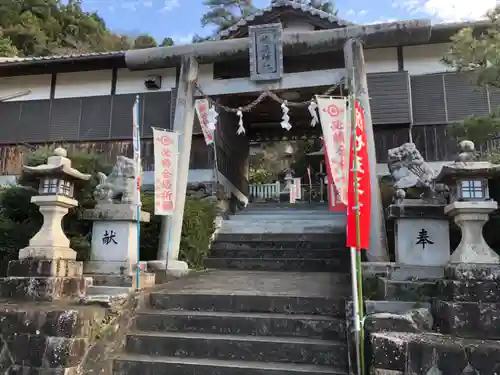 蟻通神社の鳥居