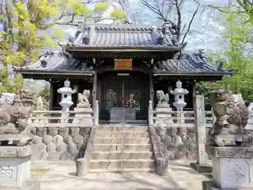 八劔社(島宮)の本殿・本堂