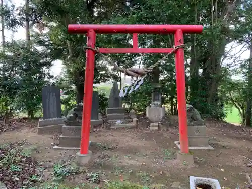 阿部神社の鳥居