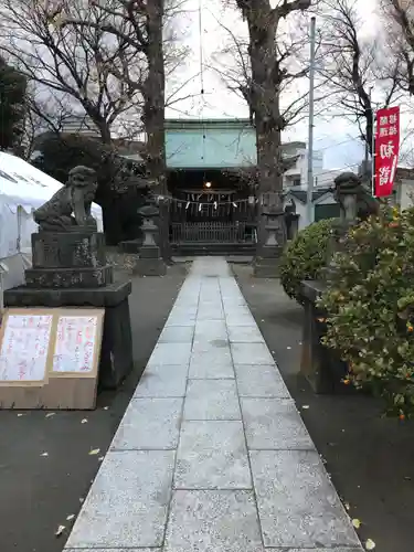 鵜ノ木八幡神社の本殿・本堂