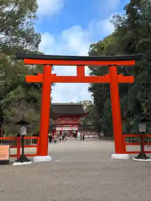 賀茂御祖神社(下鴨神社)の鳥居