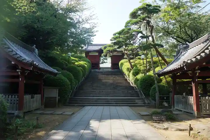 護国寺の山門・神門