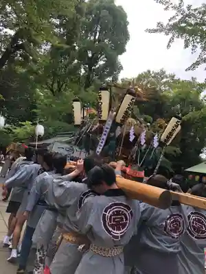 渋谷氷川神社のお祭り