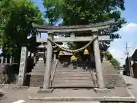 熊野神社(下矢田町)の鳥居