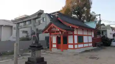 稲荷神社の本殿・本堂