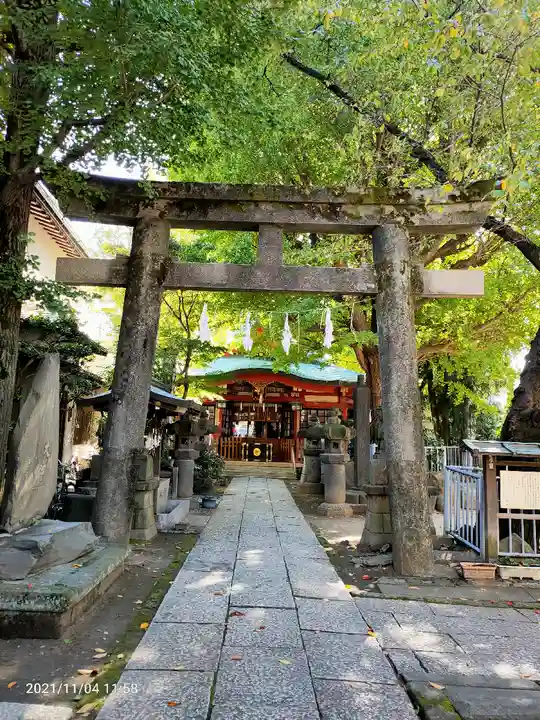 秋葉神社の鳥居