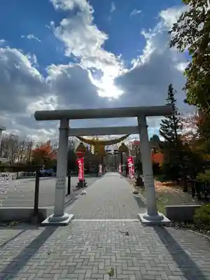 烈々布神社の鳥居
